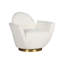 Alba Boucle Swivel Armchair
