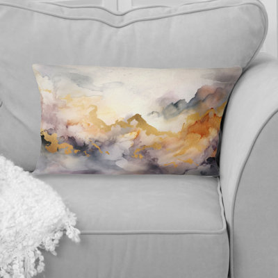 Nature's Nordic Beauty I - Scandinavian Printed Throw Pillow