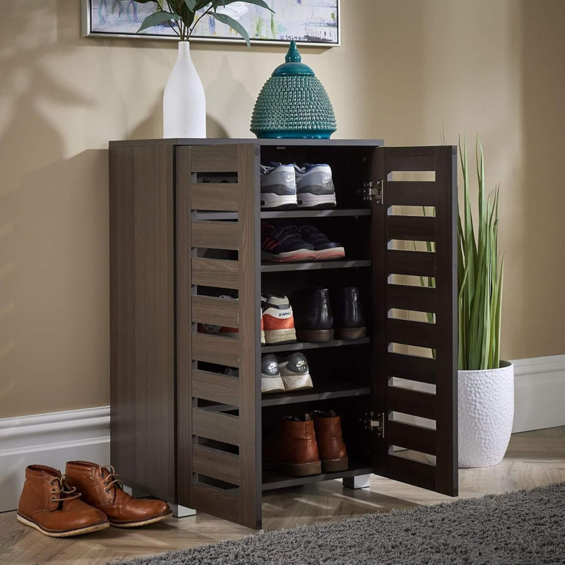 10 Pair Shoe Storage Cabinet