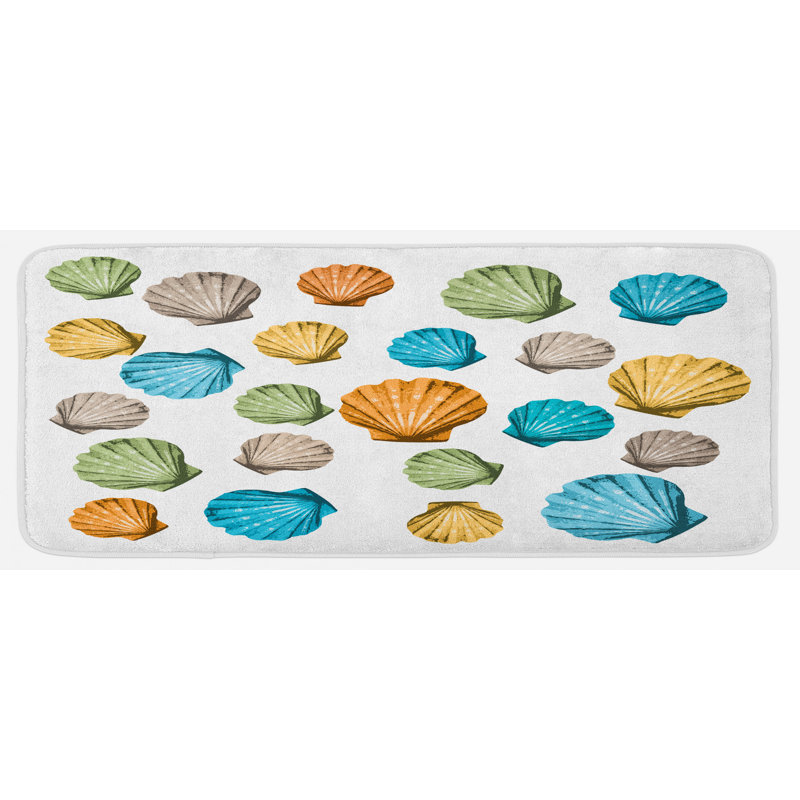 Coastal Synthetic Kitchen Mat