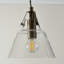 3 - Light Antique Brass Plate Pendant