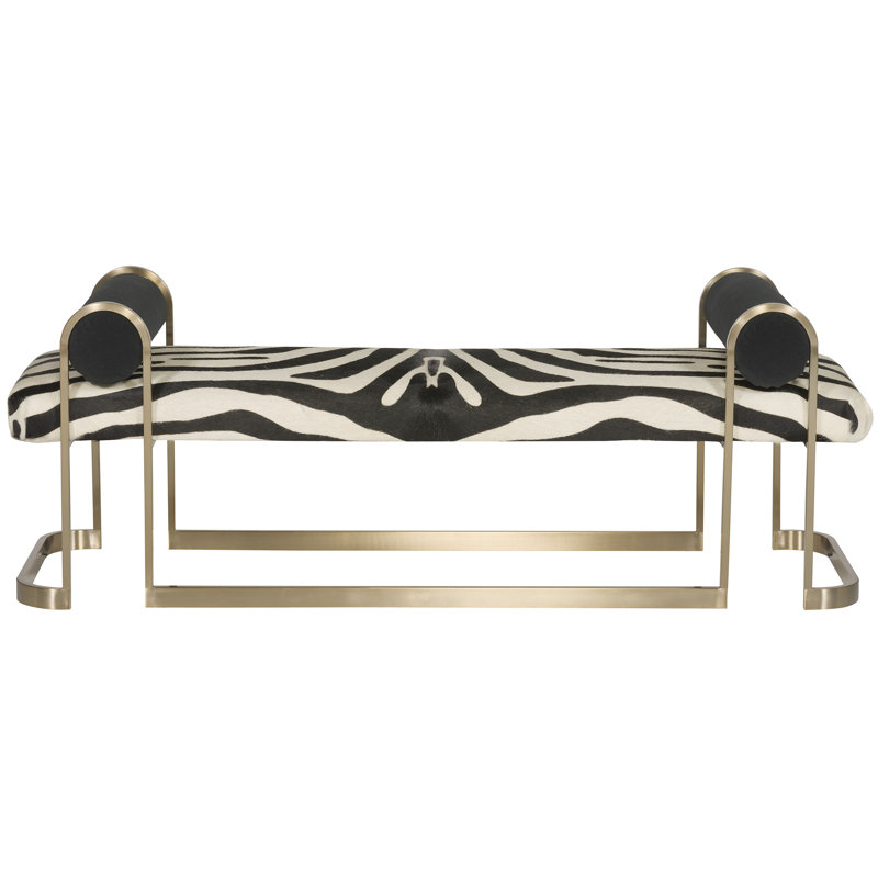 Vera Leather Bench, Ziggy Ink