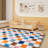 Checkered Series—Ultra-plush and soft colorful checkered area rugs featuring vibrant patchwork designs, perfect for children's rooms, studies, and living rooms.-1019347583-1019347578