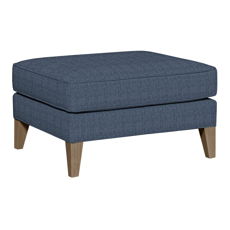 Burlingame Upholstered Ottoman, Hampton, Worthy Snow
