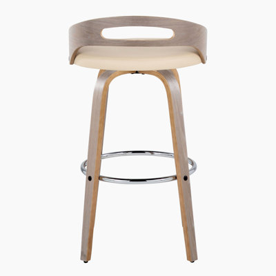 Stoughton Swivel Upholstered Counter Stool