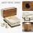 Baobab Workshop Wood and Wire Baskets Set, Bathroom Basket Storage-1743386135