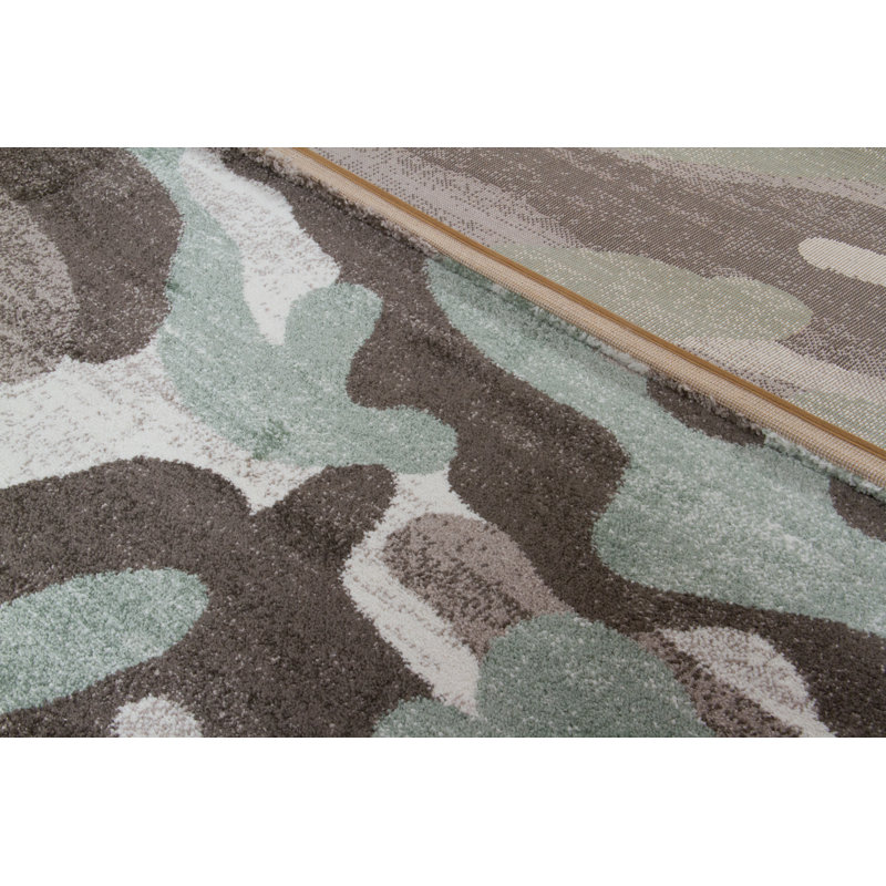 Giasa Machine Woven Grey Indoor Rug, Rectangle 200 x 300cm