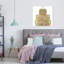 Pièce royale découpée et découpée en or - Peinture-72507278-72507284