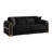 Durr 3PC Living Room Set Black-1139199067-1128747937