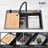 Waterfall Kitchen Sink