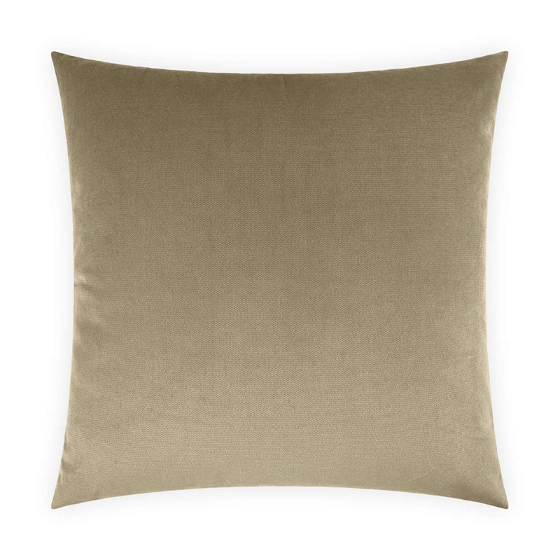 Belvedere Pillow Cover & Insert, Driftwood, Square 20"