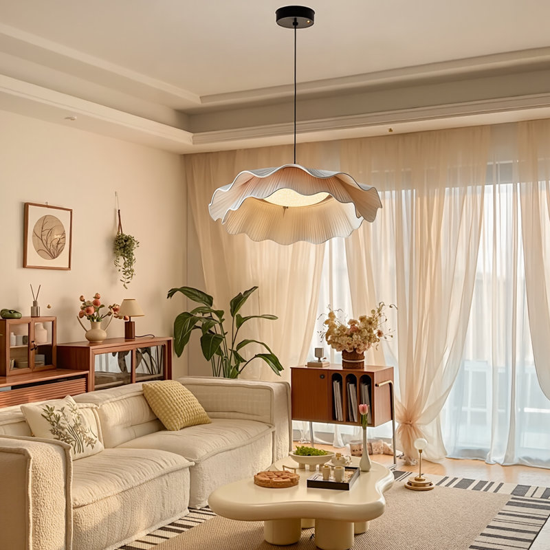 Luminaires suspendus 1 lumière moderne blanc RVB