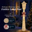 Phare doré de 5 pi avec 110 lumières DEL blanc chaud, décoration classique de Noël à brancher-1044613807