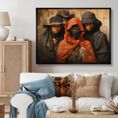 Coral Black Mexico Art Zapatistas, reproduction d'art sur toile