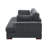 Mordecai 89'' Corduroy Sleeper Sofa-1117059020
