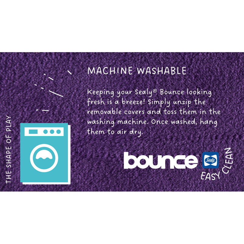 Ensemble de jeu pour enfants Sealy Bounce, Mauve