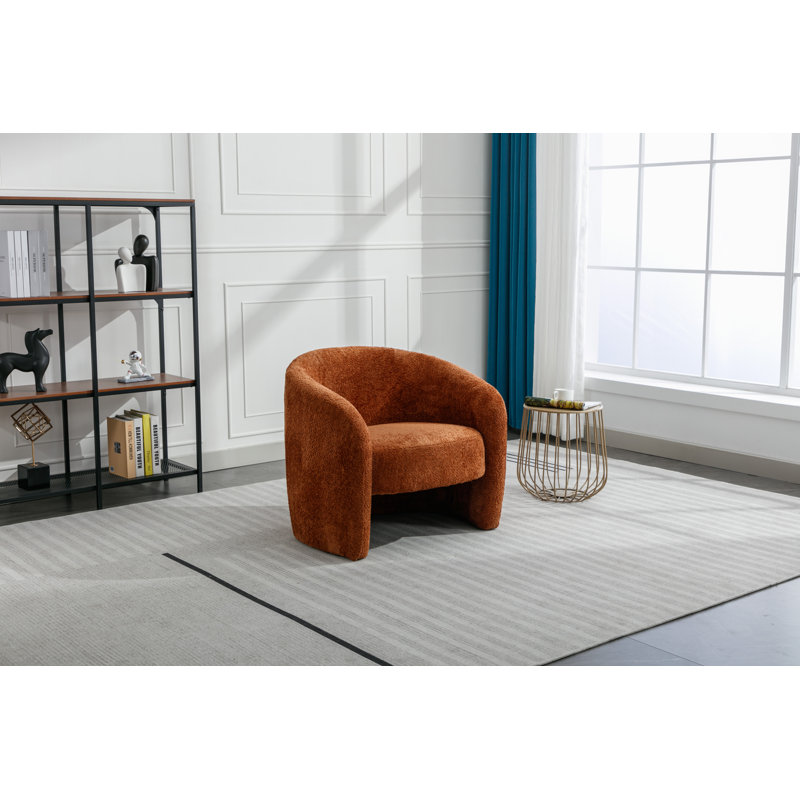 Upholstered Barrel Chair