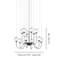 Puppet Suspension 12P Multicolor 1 Glossy Chrome G9 Ul-1450708857-1450708863