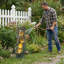 Waterfall Fountain For Outdoor Gardens And Patio Backyards Includes Energy-Efficient LED Lights And Easy Setup For Instant Relaxation