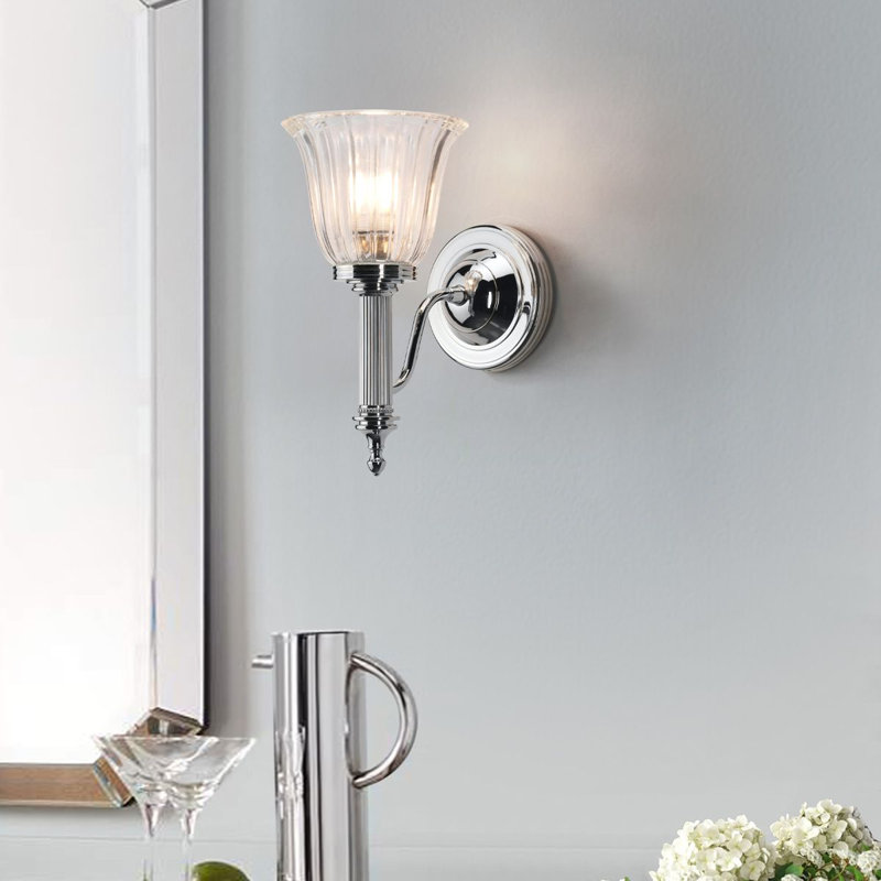 Thompsonville Wallchiere, Polished Chrome
