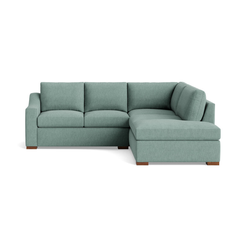 Lucca Sectional, Right Hand Facing, Performance Weave - Spa