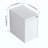 Bathroom Side Cabinet, Soft Close Doors, Float Mounting Design