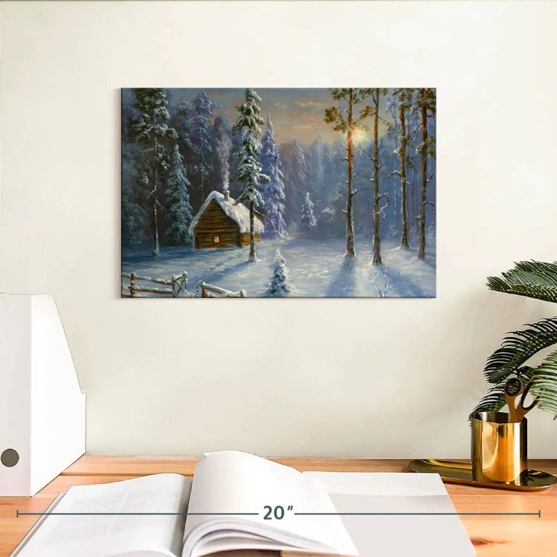 Peinture à l'huile Alvord, H 8 po x l 12 po