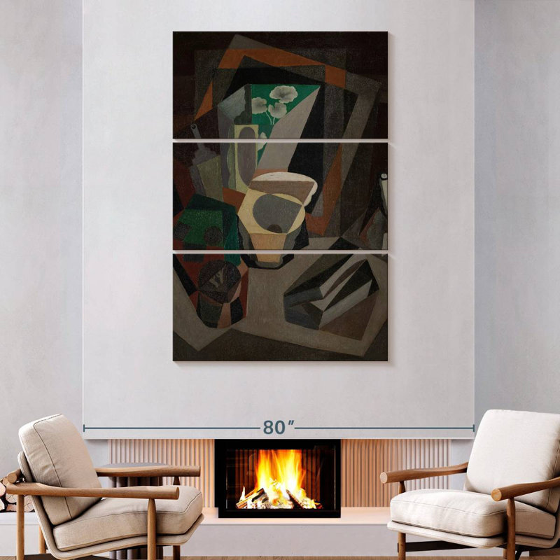 Nature morte avec ustensiles Avery, H 74 po x l 48 po