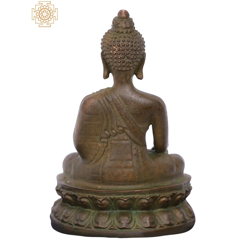 Petite figurine Madhuchista Vidhana de Bouddha Gautam