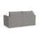 Flex Square Arm Modular Loveseat with Reversible Cushions