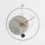 Horloges murales rondes grises-104793251