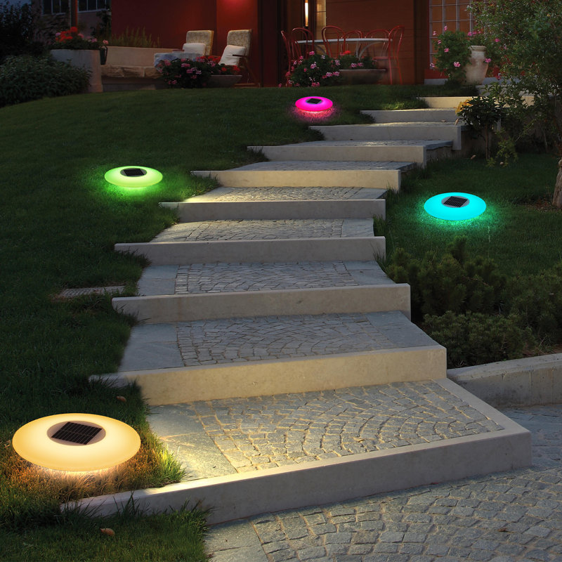 2.36'' Solar Floating Pool Lights Integrated LED Outdoor Lantern