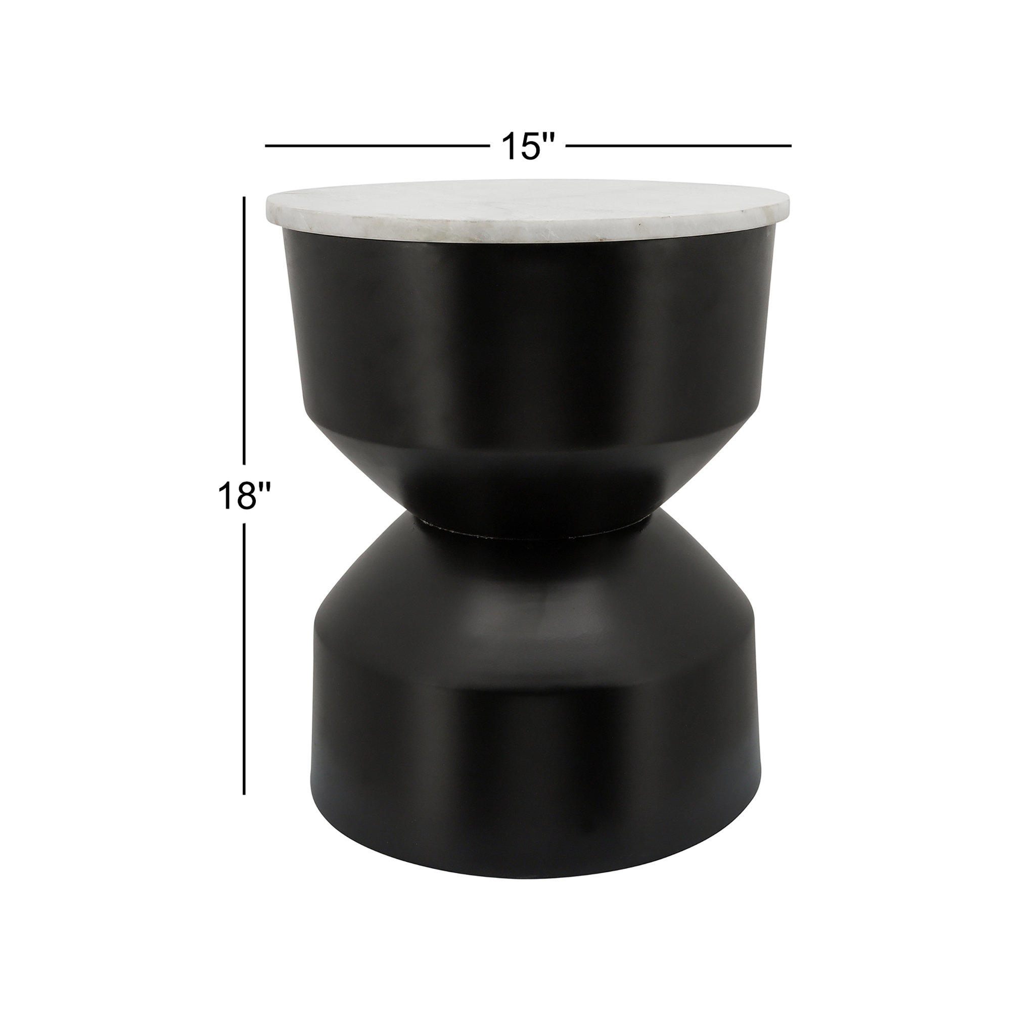 Beghel End Table, Black