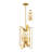 Algertha 8 - Light Steel Dimmable Geometric Chandelier-1469243239