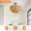Plafonnier cylindrique semi-encastré 15 po à 2 niveaux et gradateur cylindrique Boho