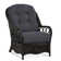 Chaise avec accoudoirs en rotin Everglade
