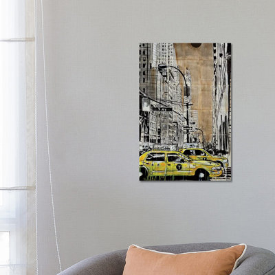 5Th Ave by Loui Jover - Wrapped Canvas Gallery-Wrapped Canvas Giclée