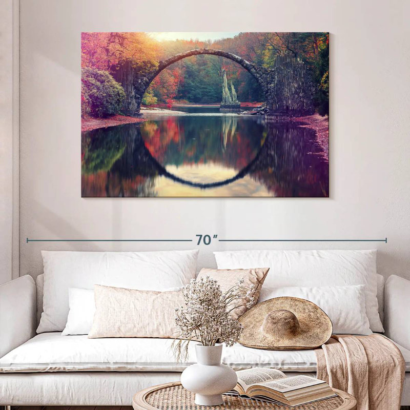 Lilie Sunset At Devil's Bridge, 32" H x 48" W