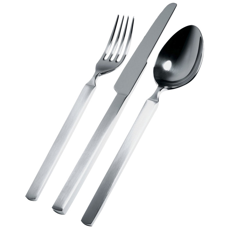 Alessi Dry Stainless Steel Flatware Set