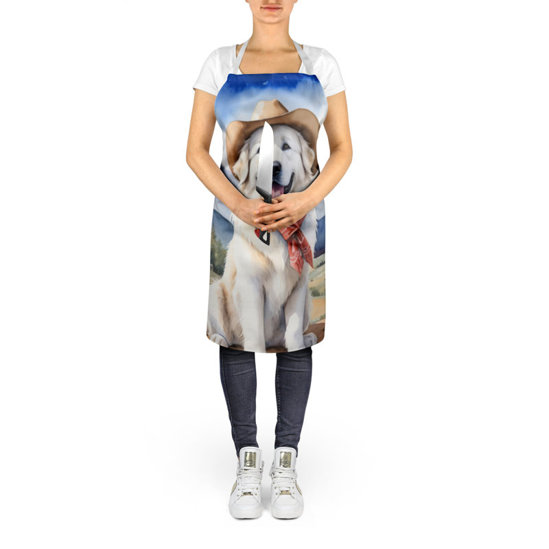 No Pattern Bib Apron