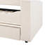 Lit de jour rembourré avec compartiments de rangement et lit gigogne portatif, ensemble de configuration audio, rangement moderne, encastré-1201382817-1201382820
