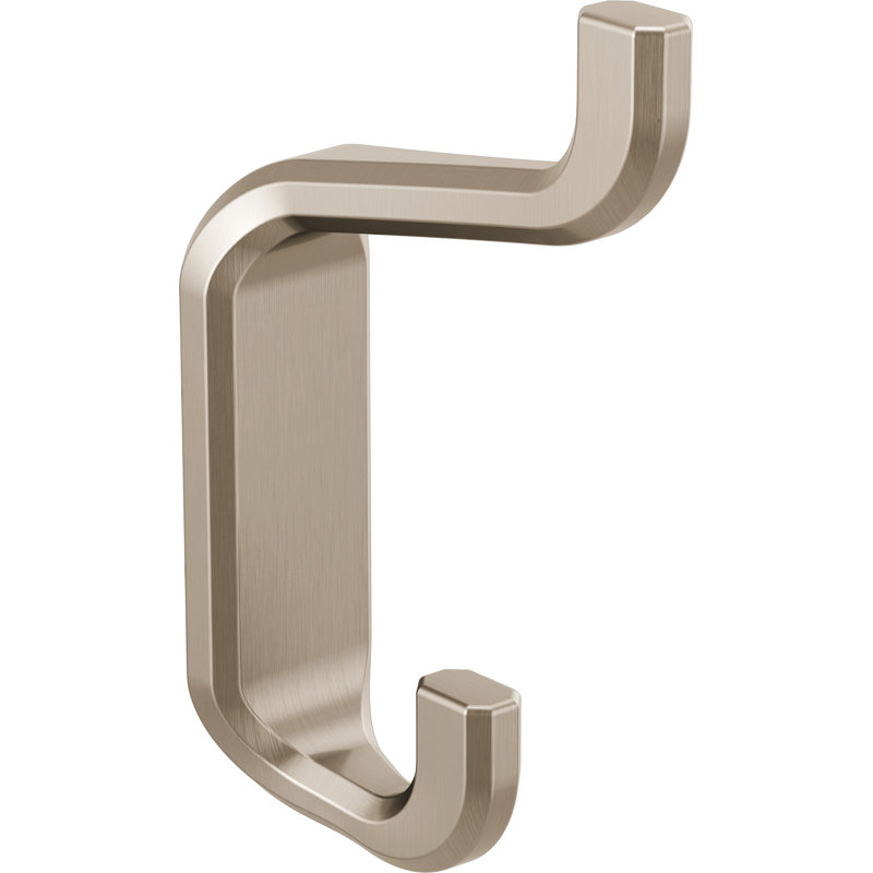 Levoir® Double Robe Hook, Luxe Nickel