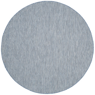 Azaad Navy/Grey Indoor/Outdoor Rug
