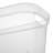Sterilite Narrow Storage Bin with Handles, Container to Organize Shelving, Closets, and Countertops