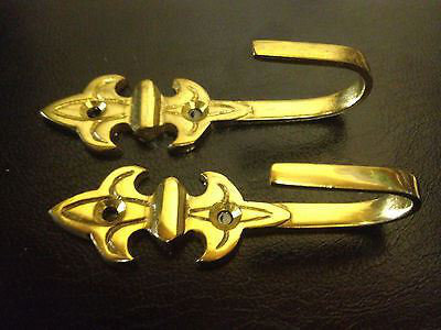 Polished Brass 2cm Curtain Holdback