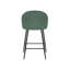 Upholstered Counter Stool with Metal Frame-395613085