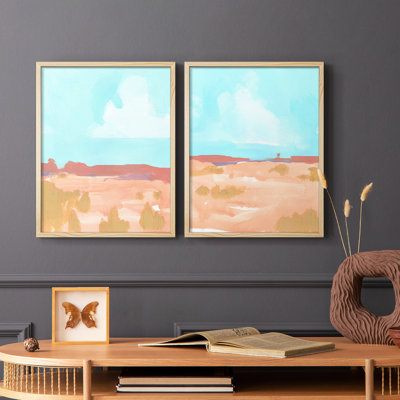 Wide Open Spaces I-Premium Framed Print -Ready to Hang - No Nails Required - No Nails Required