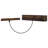 Delisca 27.56'' Solid Wood Console Table