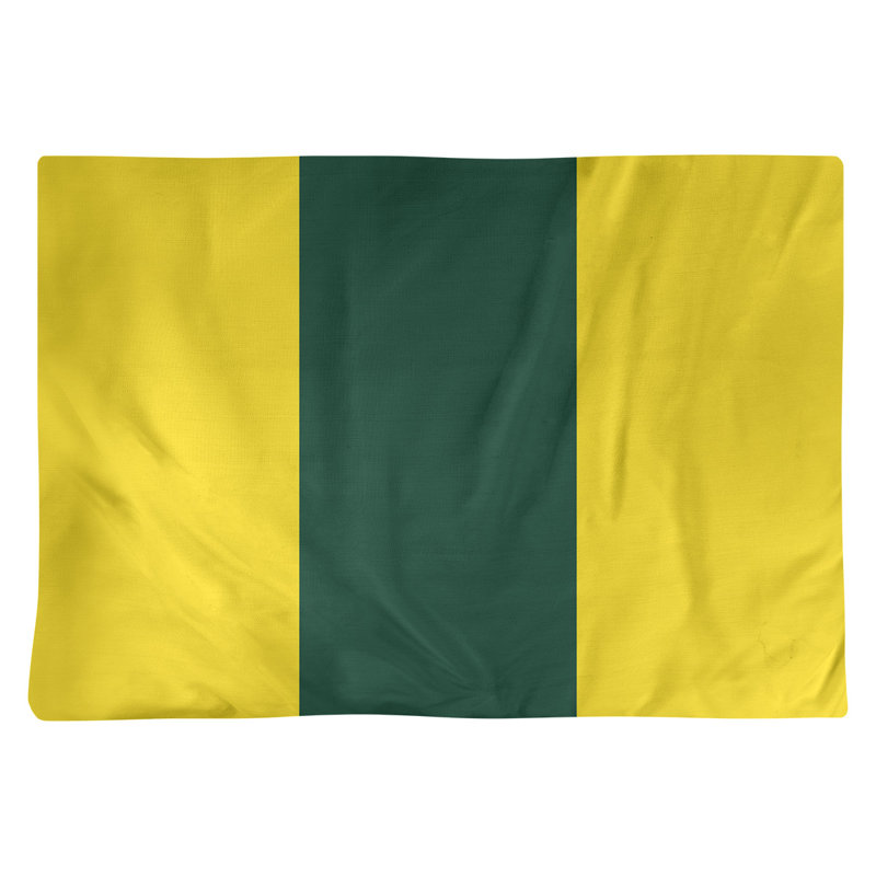 Récapitulatif de 18 po Oregon, Jaune / Vert moyen, Sergé de coton