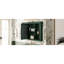 Bathroom Mirror Cabinet Wall Mounted - 35'' X 27.5'' With Ample Shelf Space Modern Concealed Door-130906866